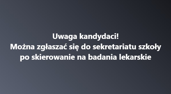 Skierowania na badania lekarskie