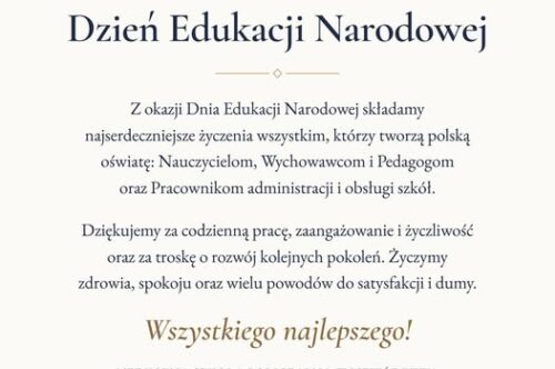 Dzień Edukacji Narodowej